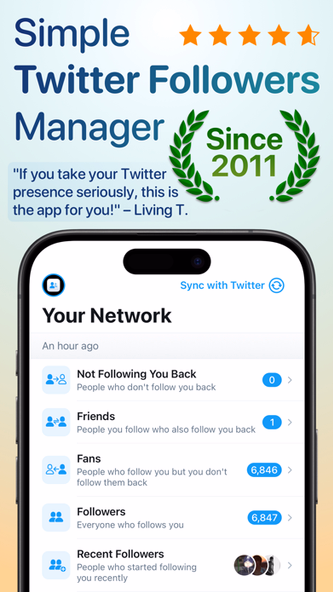 Who Unfollowed Me on Twitter Screenshot 1 - AppWisp.com Who Unfollowed Me on Twitter Screenshot 1 - AppWisp.com