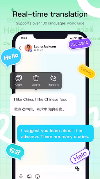 Yeetalk - Chat, Talk & Learn Screenshot 3 - AppWisp.com Yeetalk - Chat, Talk & Learn Screenshot 3 - AppWisp.com