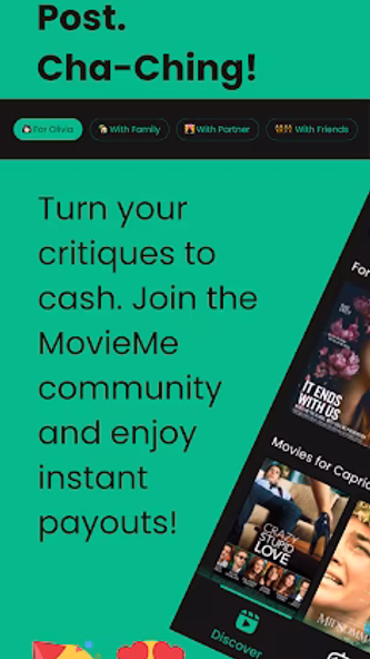 MovieMe Screenshot 1 - AppWisp.com MovieMe Screenshot 1 - AppWisp.com