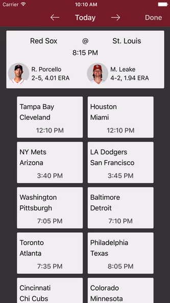 Boston Baseball - Sox edition Screenshot 3 - AppWisp.com Boston Baseball - Sox edition Screenshot 3 - AppWisp.com