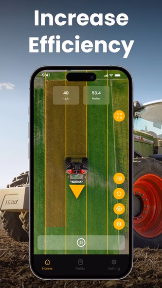Tractor GPS Field Guidance Screenshot 2 - AppWisp.com Tractor GPS Field Guidance Screenshot 2 - AppWisp.com