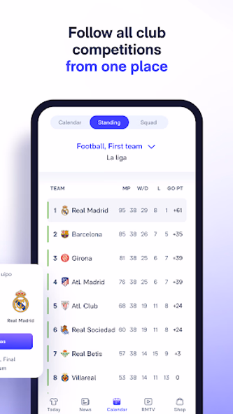 Real Madrid Screenshot 4 - AppWisp.com Real Madrid Screenshot 4 - AppWisp.com