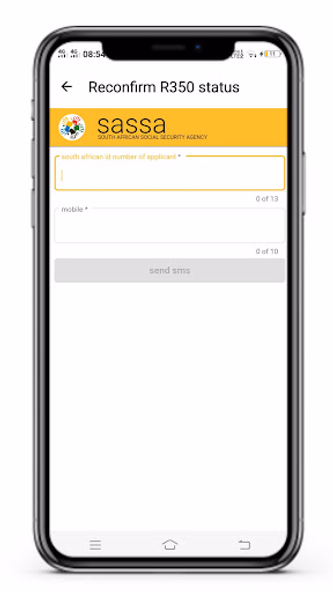 SRD R350 App Screenshot 2 - AppWisp.com SRD R350 App Screenshot 2 - AppWisp.com