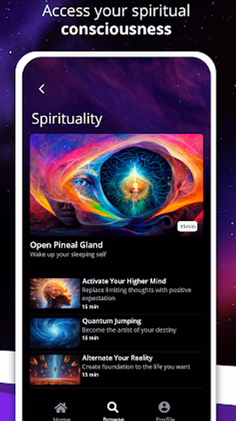Enhanced - Guided Meditation Screenshot 3 - AppWisp.com Enhanced - Guided Meditation Screenshot 3 - AppWisp.com