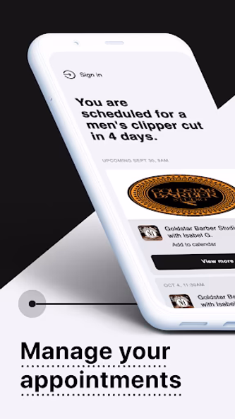 Goldstar Barber Studio Screenshot 2 - AppWisp.com Goldstar Barber Studio Screenshot 2 - AppWisp.com