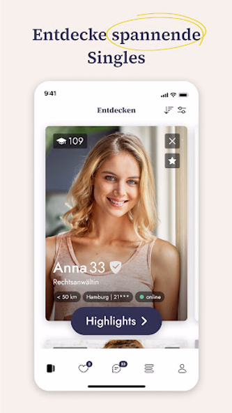 ElitePartner: die Dating-App Screenshot 3 - AppWisp.com ElitePartner: die Dating-App Screenshot 3 - AppWisp.com
