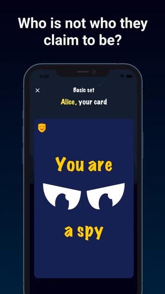 Spy - the game for a company Screenshot 3 - AppWisp.com Spy - the game for a company Screenshot 3 - AppWisp.com