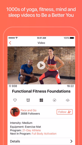 Grokker: Yoga, Fitness, Mind Screenshot 1 - AppWisp.com Grokker: Yoga, Fitness, Mind Screenshot 1 - AppWisp.com