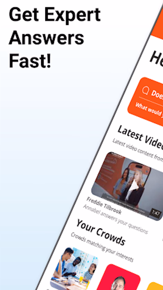 SwattUp - Get Expert Answers Screenshot 1 - AppWisp.com
