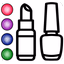 Beauty Coloring Book Glitter - AppWisp.com