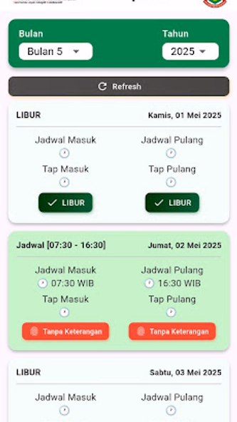 Presensi Berakhlak Screenshot 4 - AppWisp.com Presensi Berakhlak Screenshot 4 - AppWisp.com