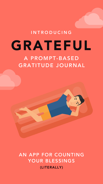 Grateful: A Gratitude Journal Screenshot 1 - AppWisp.com Grateful: A Gratitude Journal Screenshot 1 - AppWisp.com