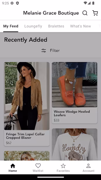 Melanie Grace Boutique Screenshot 1 - AppWisp.com Melanie Grace Boutique Screenshot 1 - AppWisp.com