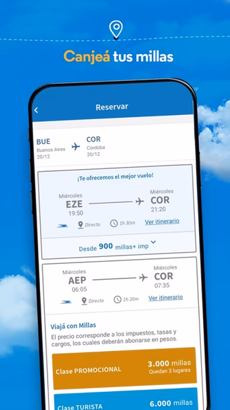 Aerolíneas Argentinas Screenshot 4 - AppWisp.com Aerolíneas Argentinas Screenshot 4 - AppWisp.com