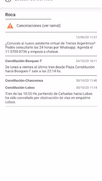 Trenes Argentinos Screenshot 2 - AppWisp.com