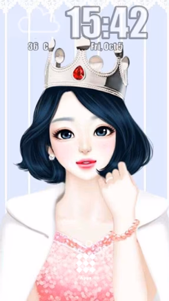 Cute Laurra Girl Princess Wall Screenshot 1 - AppWisp.com Cute Laurra Girl Princess Wall Screenshot 1 - AppWisp.com