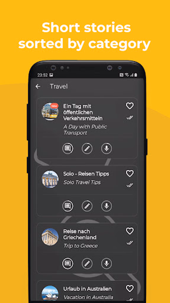 Learn German: Read and Listen Screenshot 2 - AppWisp.com Learn German: Read and Listen Screenshot 2 - AppWisp.com