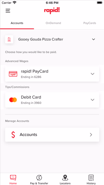 rapid! Pay Screenshot 2 - AppWisp.com rapid! Pay Screenshot 2 - AppWisp.com