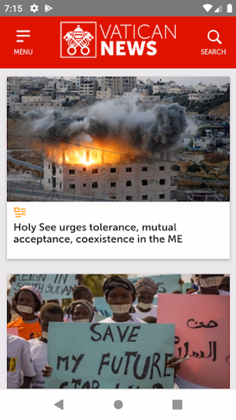 Vatican News Screenshot 2 - AppWisp.com Vatican News Screenshot 2 - AppWisp.com