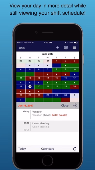 Spark - Shift Calendar Screenshot 2 - AppWisp.com Spark - Shift Calendar Screenshot 2 - AppWisp.com