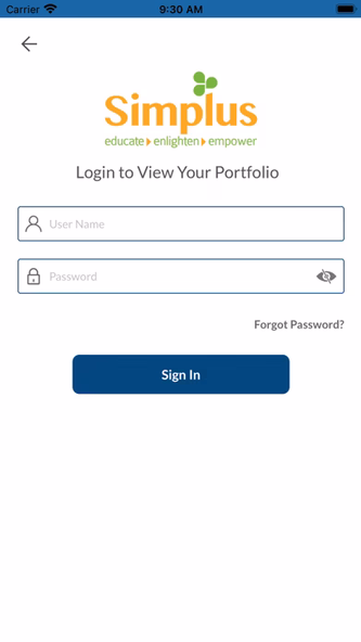Simplus Financial Screenshot 4 - AppWisp.com Simplus Financial Screenshot 4 - AppWisp.com