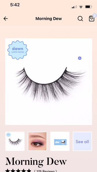 Doe Beauty Screenshot 4 - AppWisp.com Doe Beauty Screenshot 4 - AppWisp.com