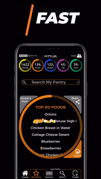 Diabetes Food Tracker ~ Fittur Screenshot 4 - AppWisp.com Diabetes Food Tracker ~ Fittur Screenshot 4 - AppWisp.com