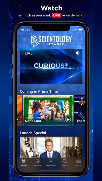 Scientology Network Screenshot 1 - AppWisp.com Scientology Network Screenshot 1 - AppWisp.com