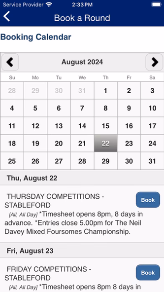 Kew Golf Club Screenshot 2 - AppWisp.com Kew Golf Club Screenshot 2 - AppWisp.com
