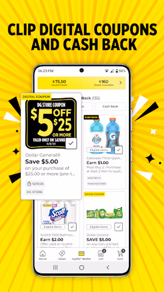 Dollar General-Digital Coupons Screenshot 3 - AppWisp.com Dollar General-Digital Coupons Screenshot 3 - AppWisp.com