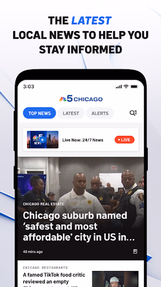 NBC 5 Chicago: News & Weather Screenshot 2 - AppWisp.com NBC 5 Chicago: News & Weather Screenshot 2 - AppWisp.com