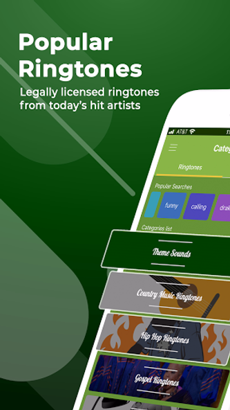 Music Ringtones: Popular Songs Screenshot 1 - AppWisp.com