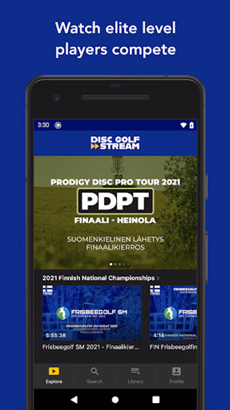 Disc Golf Stream Screenshot 2 - AppWisp.com Disc Golf Stream Screenshot 2 - AppWisp.com