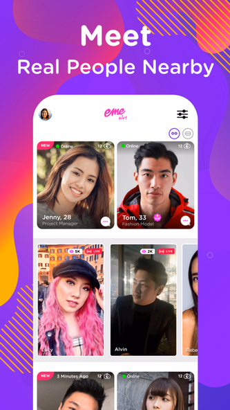 EME Hive - Dating, Go Live Screenshot 1 - AppWisp.com EME Hive - Dating, Go Live Screenshot 1 - AppWisp.com