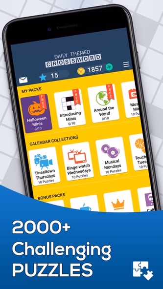 Daily Themed Crossword Puzzles Screenshot 3 - AppWisp.com Daily Themed Crossword Puzzles Screenshot 3 - AppWisp.com