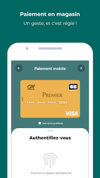 Paiement mobile CA Screenshot 3 - AppWisp.com Paiement mobile CA Screenshot 3 - AppWisp.com