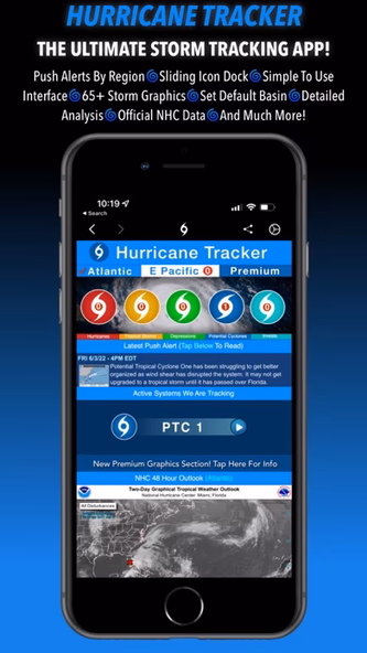 Hurricane Tracker Screenshot 1 - AppWisp.com Hurricane Tracker Screenshot 1 - AppWisp.com