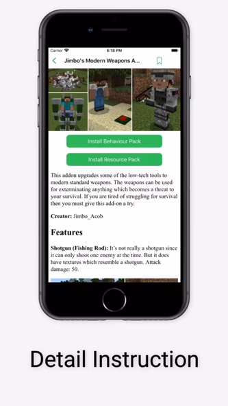 Mods for Minecraft PE !! Screenshot 4 - AppWisp.com Mods for Minecraft PE !! Screenshot 4 - AppWisp.com