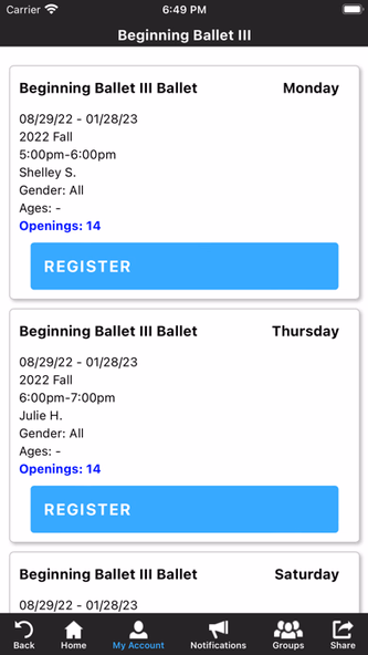 Virginia Ballet Company and Sc Screenshot 3 - AppWisp.com Virginia Ballet Company and Sc Screenshot 3 - AppWisp.com