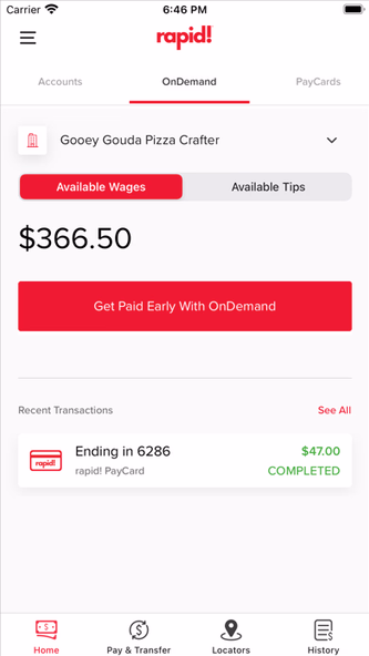 rapid! Pay Screenshot 4 - AppWisp.com rapid! Pay Screenshot 4 - AppWisp.com