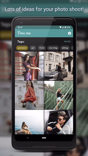 Pose me - photo assistant Screenshot 2 - AppWisp.com Pose me - photo assistant Screenshot 2 - AppWisp.com