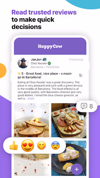 HappyCow - Vegan Food Near You Screenshot 4 - AppWisp.com HappyCow - Vegan Food Near You Screenshot 4 - AppWisp.com