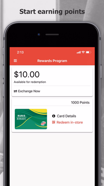 Rubis-Rewards Screenshot 2 - AppWisp.com Rubis-Rewards Screenshot 2 - AppWisp.com