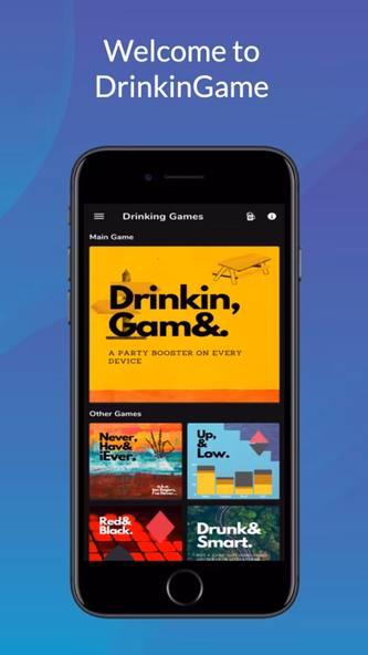DrinkinGame Screenshot 1 - AppWisp.com DrinkinGame Screenshot 1 - AppWisp.com