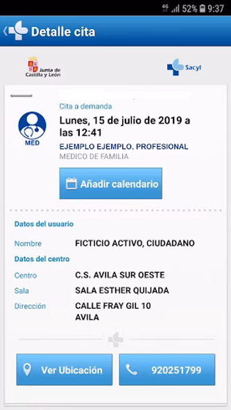 SACYL CONECTA Screenshot 3 - AppWisp.com SACYL CONECTA Screenshot 3 - AppWisp.com