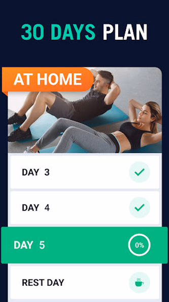 30 Day Fitness Challenge Screenshot 2 - AppWisp.com 30 Day Fitness Challenge Screenshot 2 - AppWisp.com