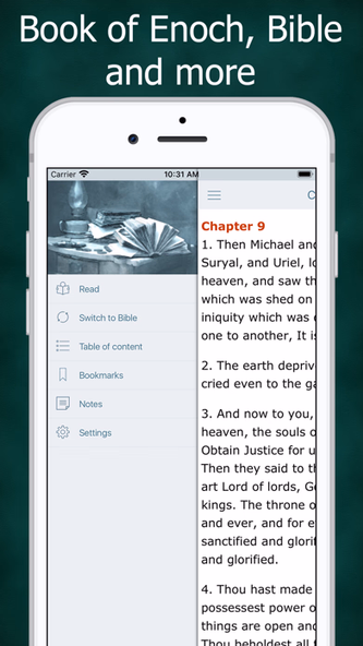 Book of Enoch and Audio Bible Screenshot 2 - AppWisp.com Book of Enoch and Audio Bible Screenshot 2 - AppWisp.com