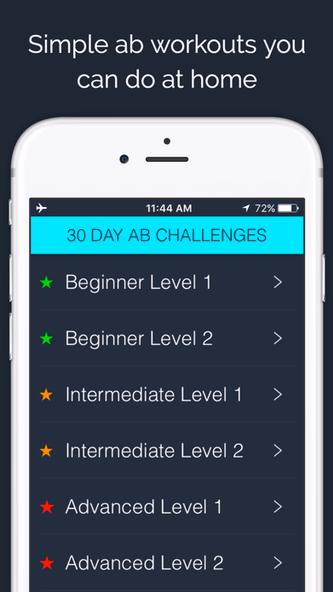 30 Day - Ab Challenge Screenshot 1 - AppWisp.com 30 Day - Ab Challenge Screenshot 1 - AppWisp.com