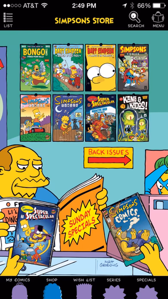 Simpsons Store Screenshot 1 - AppWisp.com