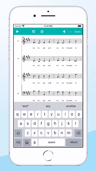 Score Creator: compose music Screenshot 2 - AppWisp.com Score Creator: compose music Screenshot 2 - AppWisp.com